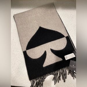 NWT Kate Spade Oversized Cashmere Wool Scarf